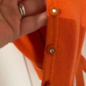 Great like new orange sweater small